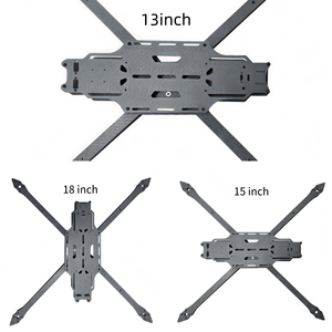 FPVLOAD MARK4 V2 Kit de Marco para Dron FPV de 13/15/18 Pulgadas, Tipo X, Fibra de Carbono 3k, Grosor Personalizable, 4 Ejes, Quadcopter de Largo Alcance - Product Image 2