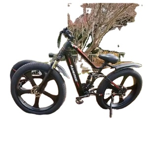 RAND-RIDE 20AH DIY Fat Tire <b>1000W</b> <b>Electric</b> Mountain Fat <b>Bike</b> with 3-Year Warranty for Adults - Product Image 1