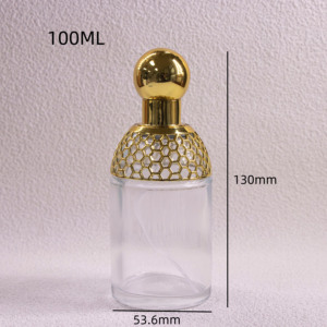 Trong Kho Sang Trọng Arabic Phong Cách Tùy Chỉnh Khuôn Nước Hoa Phun Chai Thủy Tinh 100Ml Với Hộp Nhãn Hiệu Riêng - Product Image 4