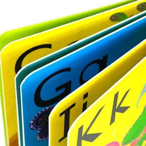 Libro de Aprendizaje del Abecedario Ecológico de Tapa Dura para Niños, Cartón Personalizado con Impresión Offset, Hecho con Papel Resistente - Product Image 4