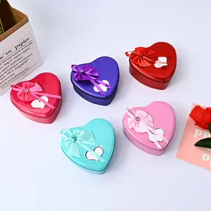2022 en forma de corazón de 3pcs jabón Rosa Oso de caja de regalo para regalo de Día de San Valentín