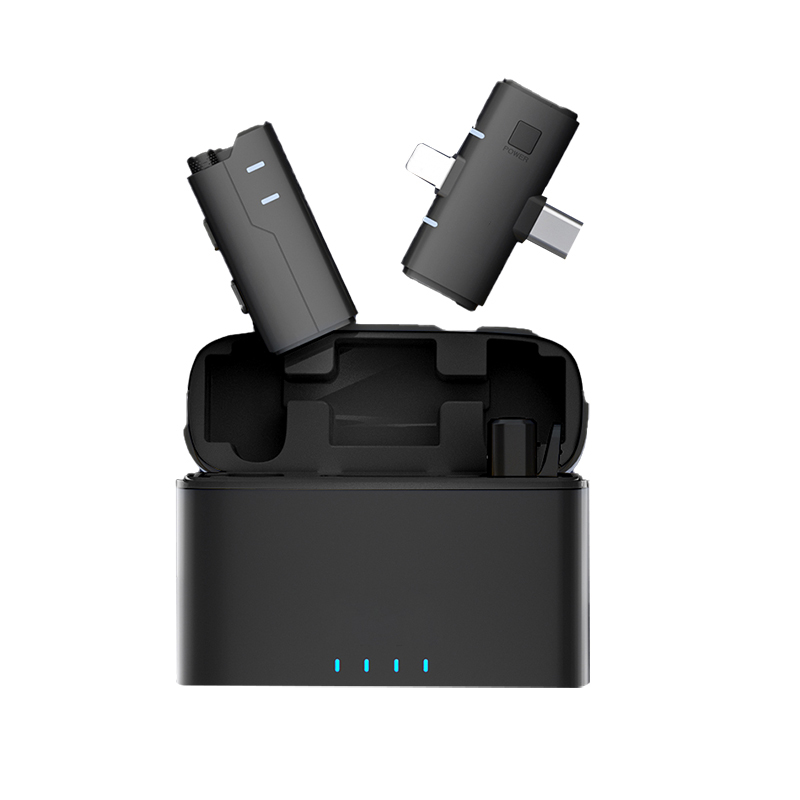 NEEXXT SX80 Dual 2.4GHz Wireless Lavalier Microphone-Noise