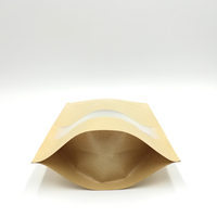 Sachet Doypack Personnalisé Refermable avec Fermeture Éclair pour Biscuits, Petit Sac en Papier Kraft pour Aliments
