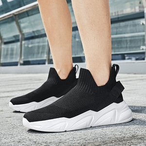 Bottes de neige de sport et de loisirs transfrontalières pour hommes et femmes, même style, tige respirante en maille tissée, semelle EVA grande taille - Product Image 1
