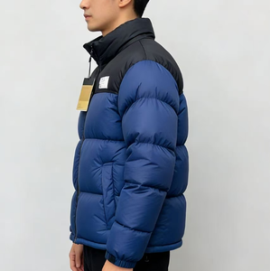Chaqueta para Hombre, Estilo Urbano, Nueva Tendencia, Corte Ajustado, Formal, Camuflaje, Impermeable, Resistente al Viento, con Logotipo Frontal, Superficie Lisa - Product Image 2