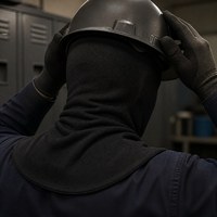 Tissu tricoté en aramide résistant à la chaleur, protection contre les éclaboussures de métal fondu pour la fabrication de gants et de manches de fonderie