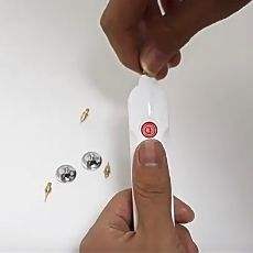 Les animaux utilisent des stylos magiques avec des applicateurs. Les aiguilles sont disponibles en 4 types de têtes plates, de têtes abrasives et de têtes d'insertion - Product Image 2