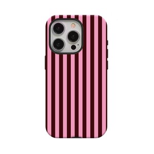 Funda para <span class=keywords><strong>iPhone</strong></span> 17 con Diseño Estampado a Rayas, Linda y Estética, para Mujeres y Chicas, de TPU Suave, Antigolpes, Protectora y Elegante, Estilo Kawaii - Product Image 3