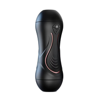 APP-gesteuerte Sexmaschine für Männer mit realistischer Vagina, Doppelkopf-Masturbator, Saugnapf und Penisvibrator