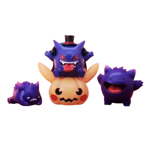 2024 Venta caliente buena calidad 9cm juguete infantil Anime figura de acción Pokemoned para niños Gengar figura de Anime - Product Image 2