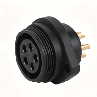 Connecteur circulaire à deux trous étanche IP68 pour l'aérospatiale série JH2113, fiche mâle JH2113P, prise femelle JH2113S, 2 à 12 broches