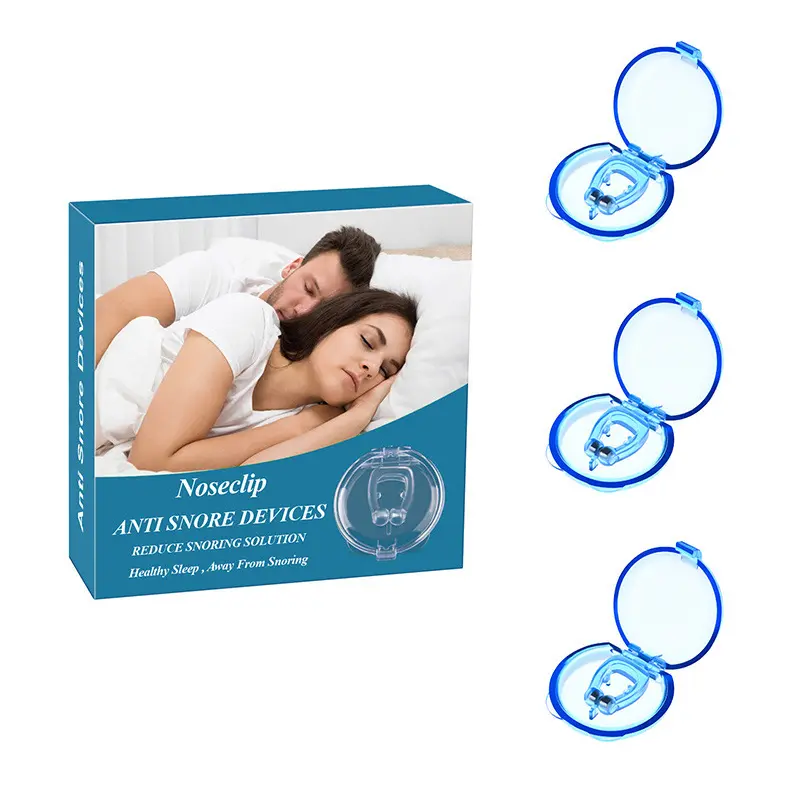 最新のいびき防止装置シリコン磁気いびき防止ノーズクリップ効果的-簡単停止いびき解決策プロの睡眠補助