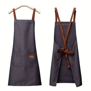 Tablier sans manches de haute qualité pour adultes, personnalisable avec logo, tendance, unisexe, pour artistes, salons de coiffure, cafés - Product Image 2