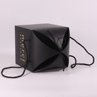 Pyramiden förmige Kosmetik verpackung Geschenk box Elegante Papier box für Kosmetik geschenke