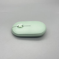 Baru 2.4G antarmuka USB nirkabel optik Mouse kerikil dengan 3D tombol datar Mini bisu portabel PC/Laptop kantor Mouse-MW-004C