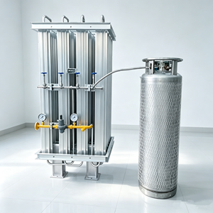 Réservoir de stockage cryogénique vertical de qualité recherche 360L pour GNL, vente en gros, réservoir de stockage de qualité alimentaire pour la recherche astronomique - Product Image 2