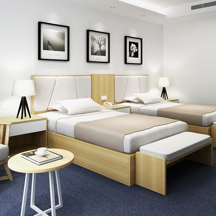 Set furnitur hotel, Modern, set furnitur kamar tidur, hotel, modern