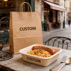 Caja de Papel Desechable de Lujo para Sushi Japonés, Contenedores de Alimentos para Llevar para Restaurantes, Ecológicos, Biodegradables, OEM, ODM - Product Image 4