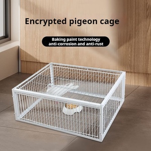 Mái nhà gia đình ngoài trời chỉ cho phép lồng chim bồ câu vào nhưng không thoát ra, với cửa trở lại dày và dày đặc - Product Image 2