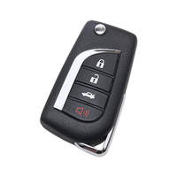 Xhorse XKTO12EN Super Télécommande Intelligente pour Voiture, Programmeur de Clés Auto Version Anglaise pour Toyota