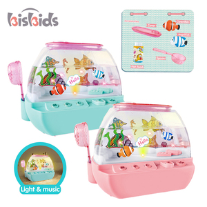 Giocattolo Acquario Happy Aquarium Ocean <span class=keywords><strong>World</strong></span> con Luci Colorate e Musica, Rete da Pesca e Vasca per Pesci in Plastica per Bambini - Product Image 3