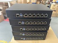 AISTONE 6*Lan 2.5G Mini PC Network Firewall Router N97,1*Console, ,Mendukung MikroTik/Linux/pfSense/OPNsense/VMware/Proxmox