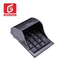 Clavier numérique anti-espionnage pour banque, clavier numérique USB en métal, clavier numérique de bureau en métal, DS-2029