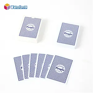 Customization new material plastic playing card oem playing cards discount code