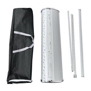 Expositor enrollable Gegebu de aleación de aluminio plegable para tiendas minoristas y exposiciones - Product Image 2