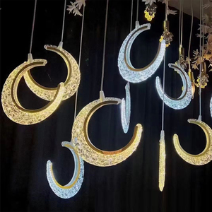 Luci di luna bagliore in acrilico per luci di ricevimento di nozze festa decorazione evento festa nuziale - Product Image 2