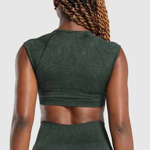 Camisetas sin Mangas Personalizadas al por Mayor para Mujer, Top Liso sin Mangas, Ropa Deportiva de Yoga Elástica, Talla Grande para Mujer, Camiseta sin Mangas para Mujer - Product Image 3