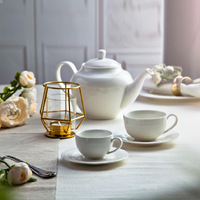Ensemble de vaisselle et bols en porcelaine de luxe, design créatif, compatible micro-ondes, série Grid au design nordique simple, pour repas en hôtel et restaurant