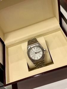 <span class=keywords><strong>Reloj</strong></span> Automático de Alta Calidad para Audemars <span class=keywords><strong>Piguet</strong></span> con Correa de Cuero y Caja de Metal de 41 mm, Estilo Ejecutivo de Lujo - Product Image 1