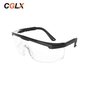 Gafas de Seguridad CGLX Personalizadas Transparentes con Protección UV, Antivaho, Antiarañazos, Protección Ocular Azul Z87, Gafas de Seguridad de Nailon con Prescripción para Taller - Product Image 2