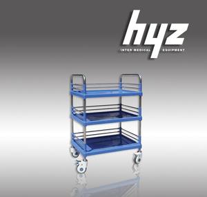 Pronto soccorso mobile in acciaio di alta qualità per infermiere in plastica personalizzato con carrello medico con ruote - Product Image 5