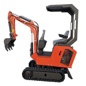 Mini-excavatrice sur chenilles 1 tonne <span class=keywords><strong>EB08</strong></span> avec godet de 20 cm, moteur hydraulique Eaton haute performance, vente en gros d'usine, livraison gratuite - Product Image 6