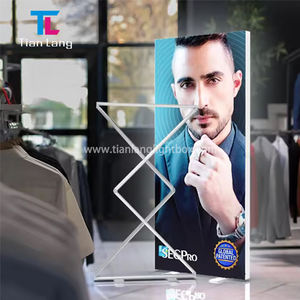 High Quality Durable 10x10 Aluminum SEG Backlit Display <b>Stand</b> <b>Backdrop</b> Trade Show Exhibition Booth Led Light Box - Product Image 5