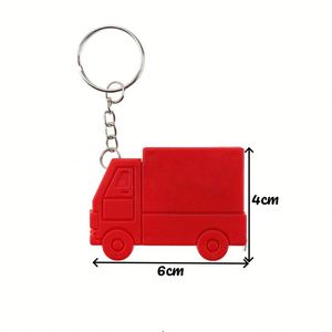 Cinta Métrica con Logotipo Personalizado, Llavero de Plástico con Diseño de Camión para Empresas de Medición, Actividades Creativas, Publicidad, Pequeños Regalos - Product Image 2