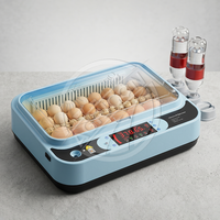 Incubateur d'œufs numérique automatique 48-96 œufs, machine à couver la volaille avec contrôle automatique de la température et de l'humidité, 98% de taux de hatching pour poulets, oies et oiseaux