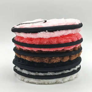 Éponge démaquillante réutilisable en <span class=keywords><strong>microfibre</strong></span> de luxe, personnalisée, douce pour le visage, pour nettoyer et laver le visage - Product Image 2