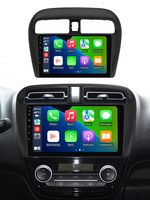 Autoradio MEKEDE 4 cœurs 2+32 Go Android Auto, écran tactile IPS multimédia, FM, CarPlay pour Mitsubishi Mirage Attrage 2012-2018