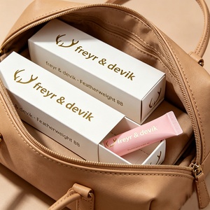 Cosmetic Paper Drawer Box Paper Cardboard Box Custom Size and Design Eco-friendly Gift Drawer Box Paper Cylinder Box - Product Image 1