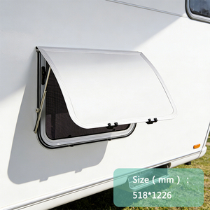 Panneau de protection extérieur JDA RV pour fenêtre, plaque de remplacement latérale de <span class=keywords><strong>carrosserie</strong></span> courbée pour <span class=keywords><strong>camping</strong></span>-<span class=keywords><strong>car</strong></span>, motorhome, caravane, remorque - Product Image 4