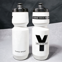 Botol Minum Olahraga 720ml Logo Kustom, Ringan, untuk Bersepeda Gunung, dengan Tutup Kedap Udara, Wadah Minum Plastik