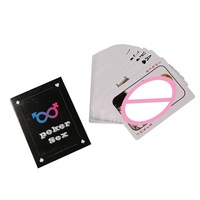 Jeu pour couples adultes avec cartes de poker érotiques et encyclopédie des positions coquines, jouet sexuel SM