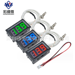 Termómetro Digital Micro Hongwei XH-B310, Termopar Tipo K, 30-800°C, Pantalla LED, Medidor de Temperatura Industrial - Product Image 1
