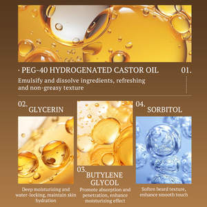 KORMESIC Olio per la Cura della Barba da Uomo Personalizzato all'Ingrosso 30ml, Ammorbidisce la Barba, Lenisce la Pelle, Rende Liscia e Densa, Allevia Rossore e Disagio - Product Image 5