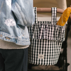 Borsa portaoggetti per passeggino, organizer da appendere in tessuto <span class=keywords><strong>morbido</strong></span>, custodia portatile per passeggino, per uso quotidiano - Product Image 1