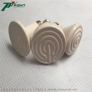 Lampe infrarouge en céramique conique 100W, équipement d'élevage d'animaux et de volailles, lampe chauffante 220v/240v, <span class=keywords><strong>chauffe</strong></span>-poulets <span class=keywords><strong>pas</strong></span> <span class=keywords><strong>cher</strong></span> - Product Image 3