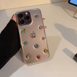 PH1121 Émeraude douce pour <span class=keywords><strong>iPhone</strong></span> 14 Promax 16 Coque de téléphone 11 3D 15pro Silicone 12 Convient pour 13pro <span class=keywords><strong>MA</strong></span> - Product Image 2